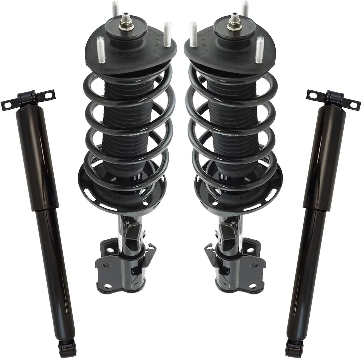 

Front and Rear Complete Strut Assembly & Shock Absorber Kit Complete Strut & Coil Spring Assembly Compatible with 2011-2017 Hond