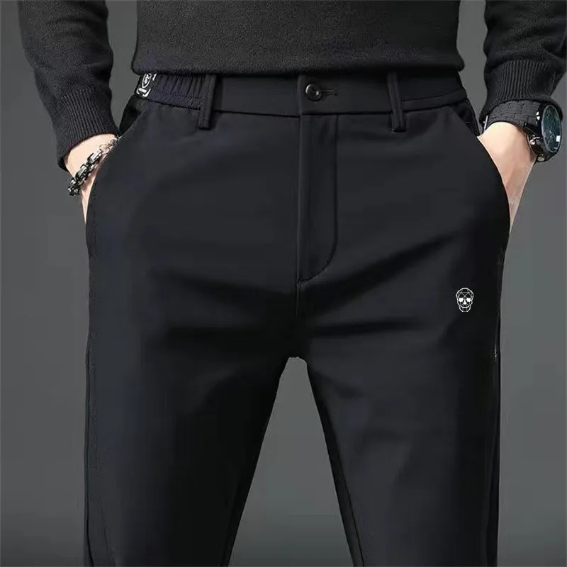 High Quality Spring Autumn Men\'s Golf Pants Polyamide Fabric Elastic Quick Dry Men Golf Trousers Sweatpants Man\'s Golf Wear Pant