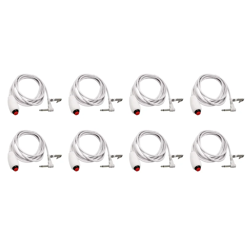 FAST-8X Nurse Call Cable 6.35Mm Line Nurse Call Device Emergency Call Cable With Push Button Switch