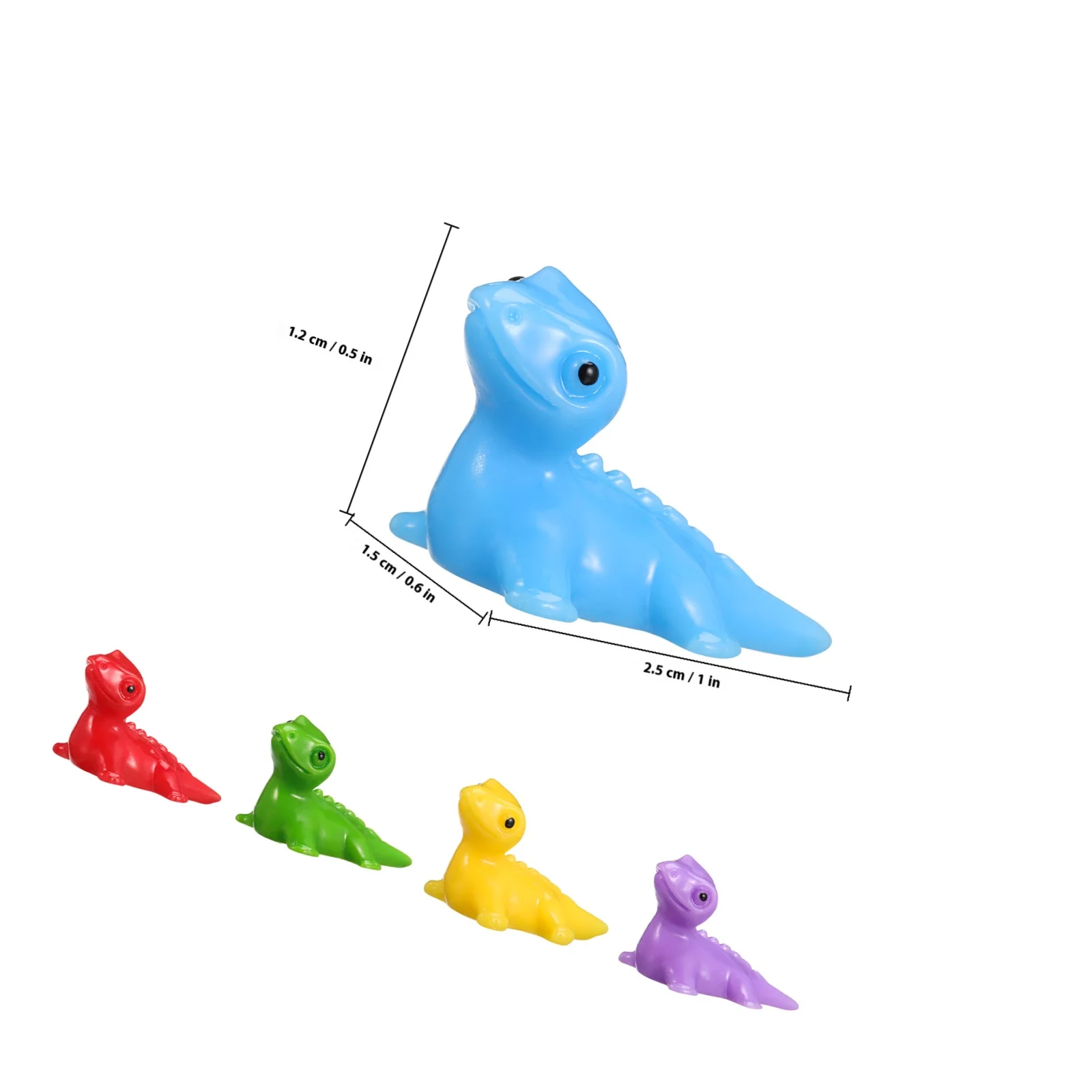 100 قطعة السحالي الراتنج الصغيرة تصميم رائع الألوان الزاهية لبيت الدمى بونساي حديقة ديكور مصغرة الحيوان الحلي الصغيرة #6