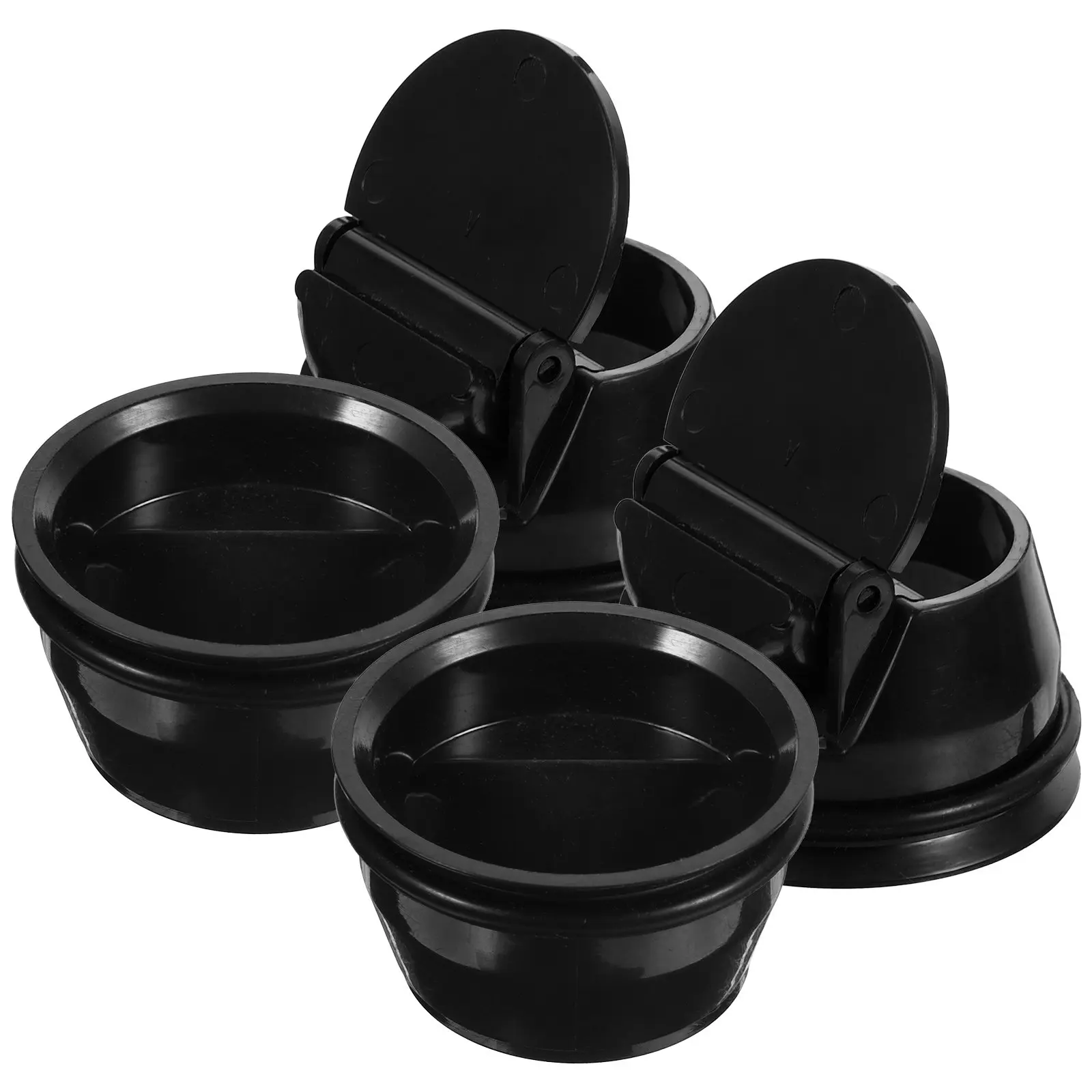 

Комплект из 4 шт. 48-мм сливных заглушек из АБС-пластика с обратным клапаном и защитой от запаха для ванной, кухни, прачечной, канализационного слива