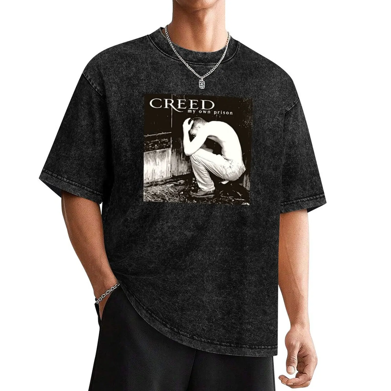 

Creed Rock Band Merch: My Own Prison T-Shirt Louboutins quick-drying fruit of the loom mens t shirts