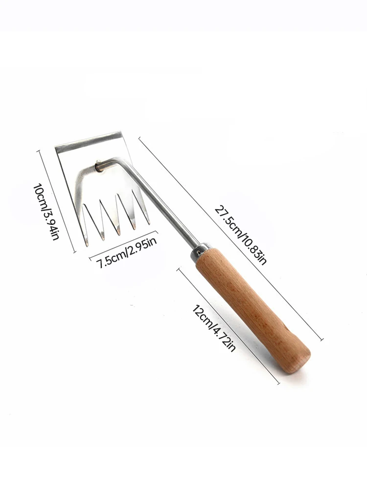 Garden Grass Weeder 5 Teeth Plants Grass Root Weeding Hand Grass Pulling Tool Uprooting Weeding Artifact For Yard Patio