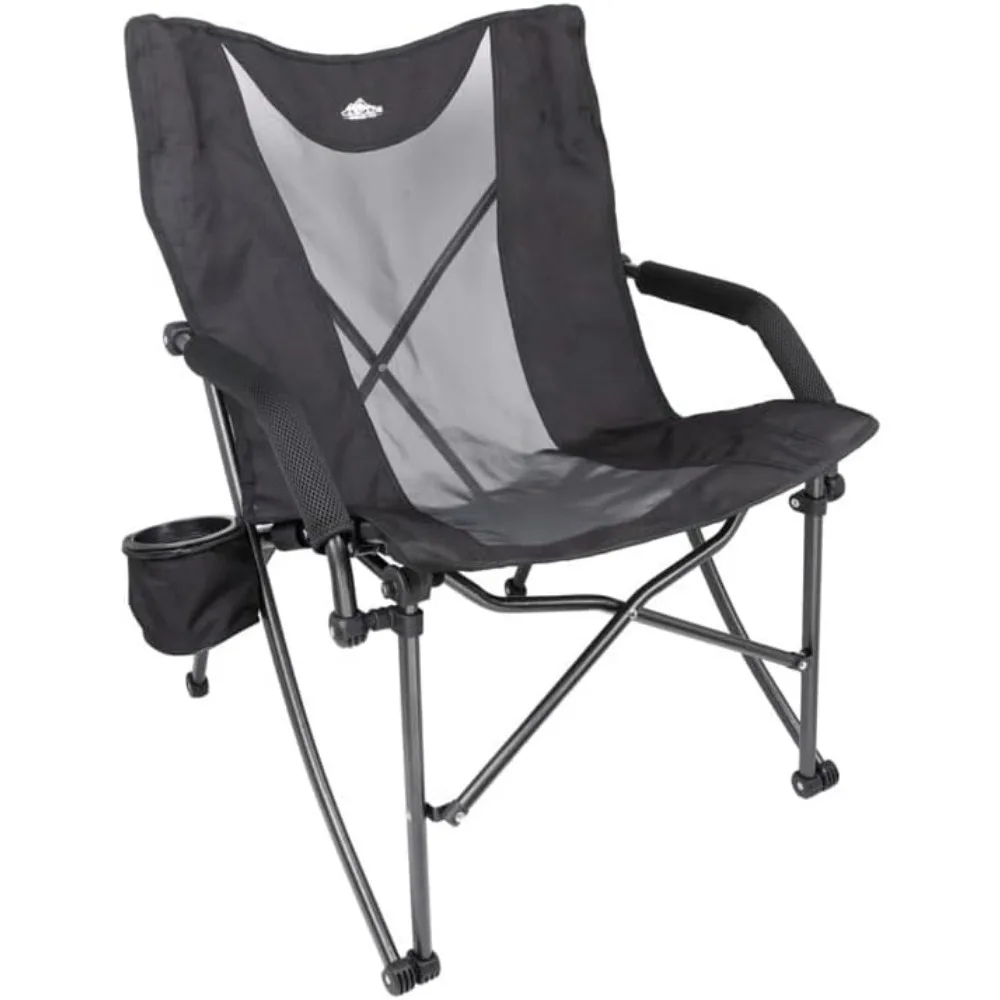 

Folding Camp Chair for Camping, Beach, Picnic, Barbqeues, Sporting Events with Carry Bag