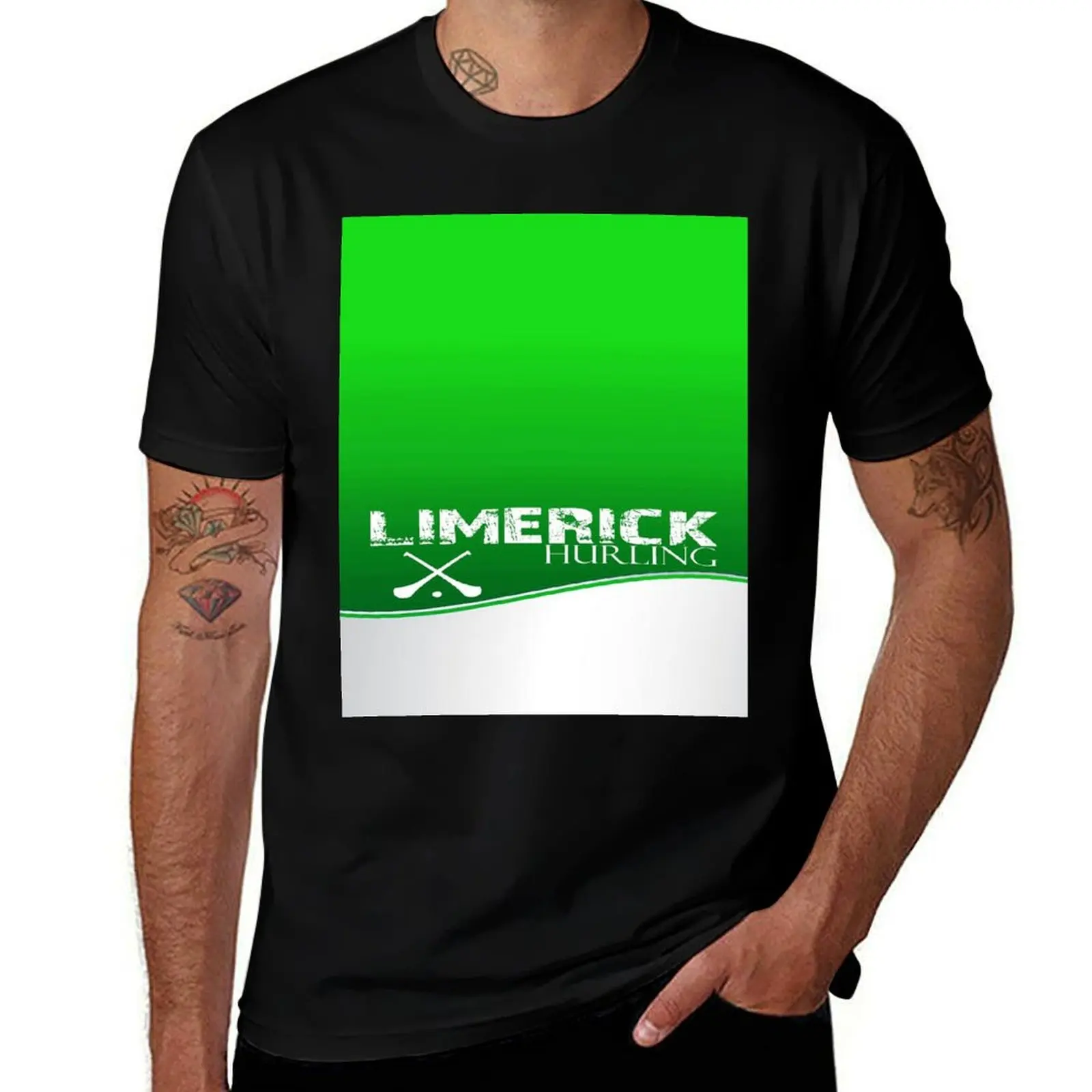 Limerick Hurling Ireland T-Shirt Short sleeve tee vintage clothes customizeds oversized t shirt men