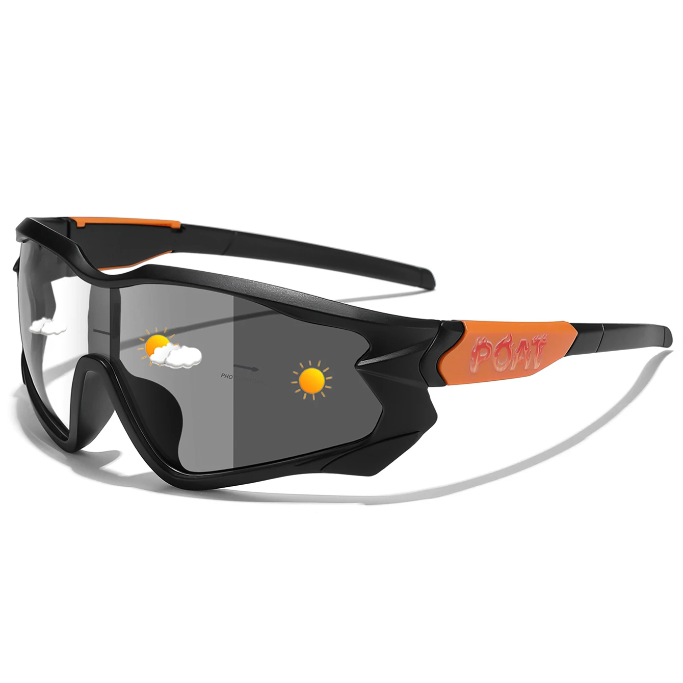 Modemerk Mannen Vrouwen Fiets Meekleurende Brillen MTB Fiets Vissen Hardlopen Fietsen Sport Zonnebril Comfortabele Bril