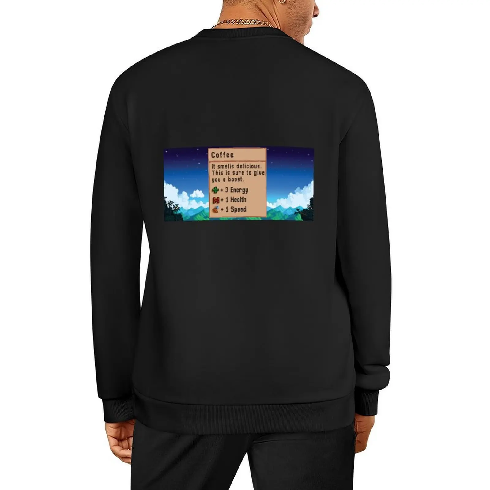 

Stardew Valley Coffee Pullover men's winter sweater men wear autumn men's coat new hoodies and sweatshirts
