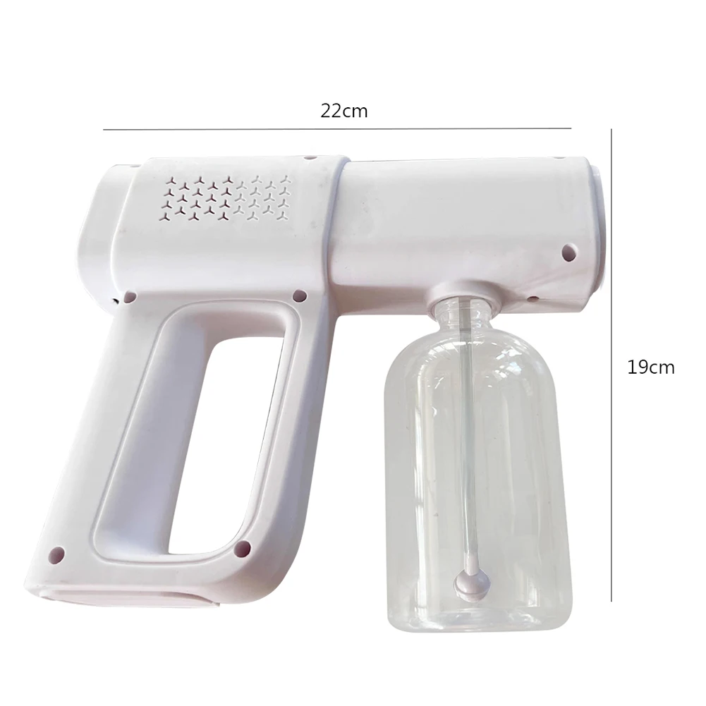 

Wireless Electric Sterilizer Sprayers USB Charging Handheld Disinfection Sprayer Blue Light Portable Supplies for Cloth Shoe