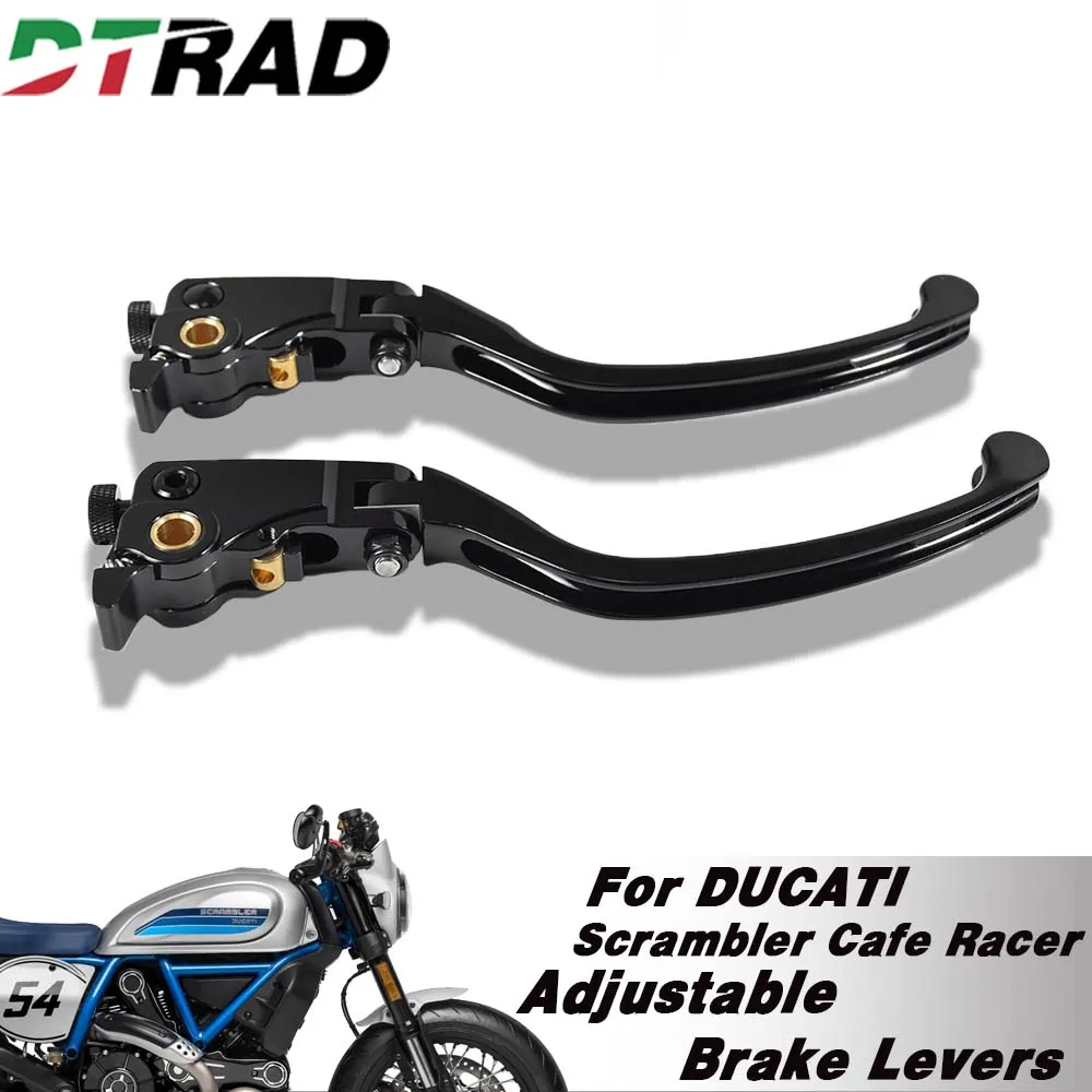 

Motorcycle Adjustable Brake Clutch Leves For DUCATI Scrambler Cafe Racer 2019-2020 CNC Control Long Handle Modified Accessories