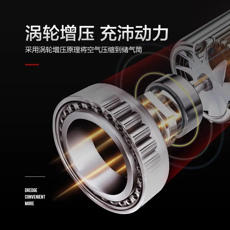 Professional sewer dredging artifact sewer pipe dredging machine special pipe dredger electric toilet blockage