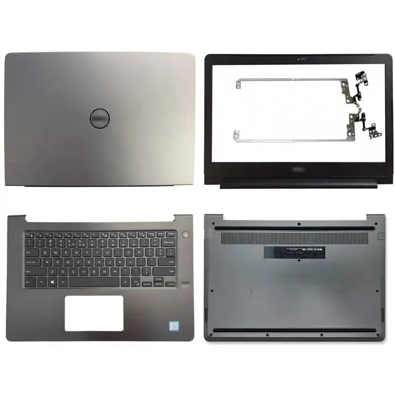 

NEW Laptop Case For Dell Vostro 14 5468 V5468 LCD Back Cover/Front Bezel/Hinges/Palmrest/Bottom Base 07DYD6 05T9CW 0D9GDC 06X5HF