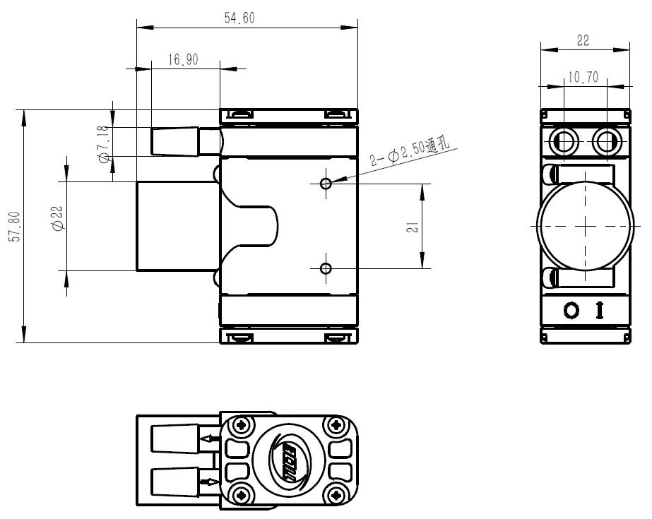 Factory Wholesale ODM OEM Stable High Flow Capacity Oil Free Coreless Motor Micro Diaphragm Pump 6v