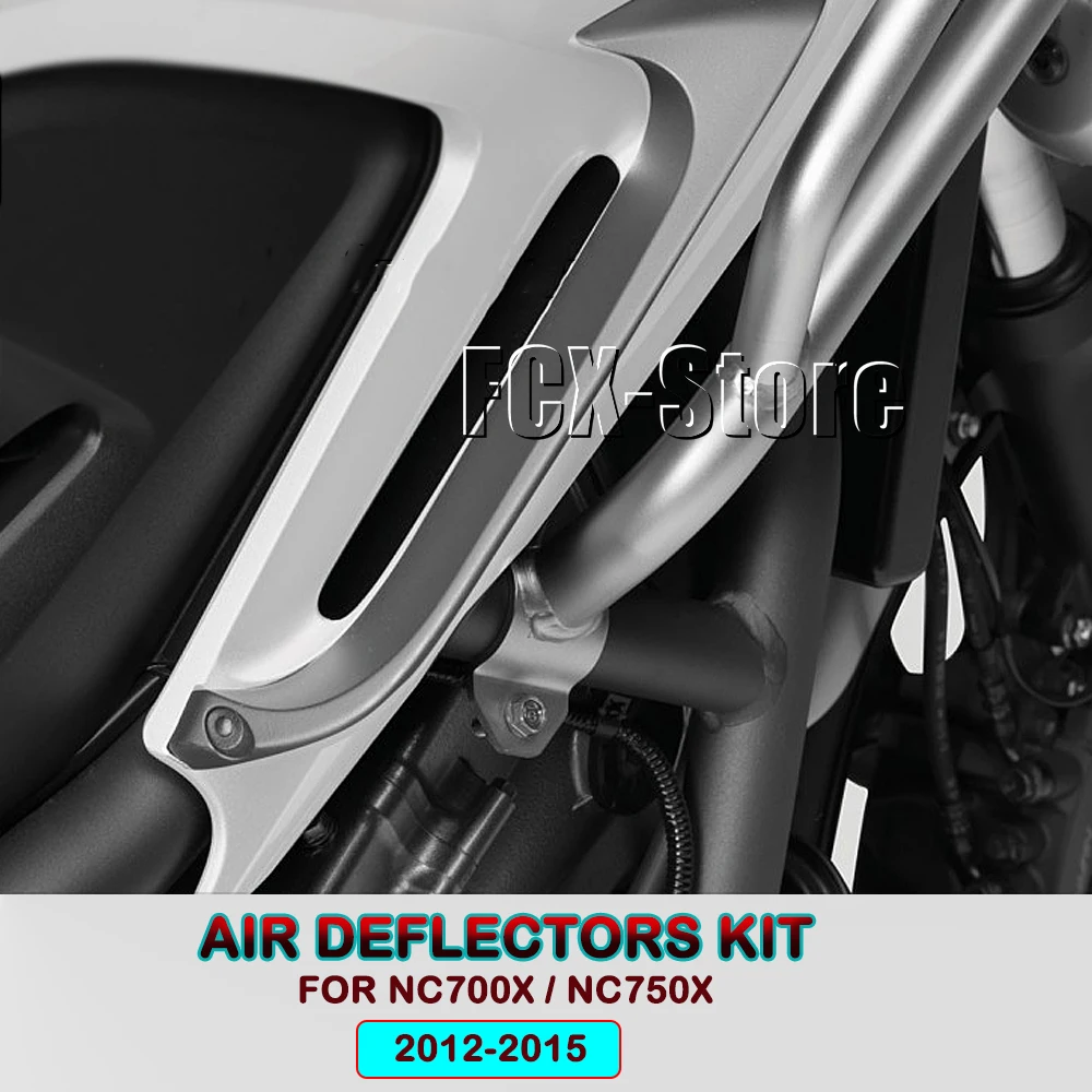 New Motorcycle Accessories Upper Air Deflectors Kit Wind Deflector For HONDA NC 700X NC700X NC 750 X NC750X 2012 2013 2014 2015