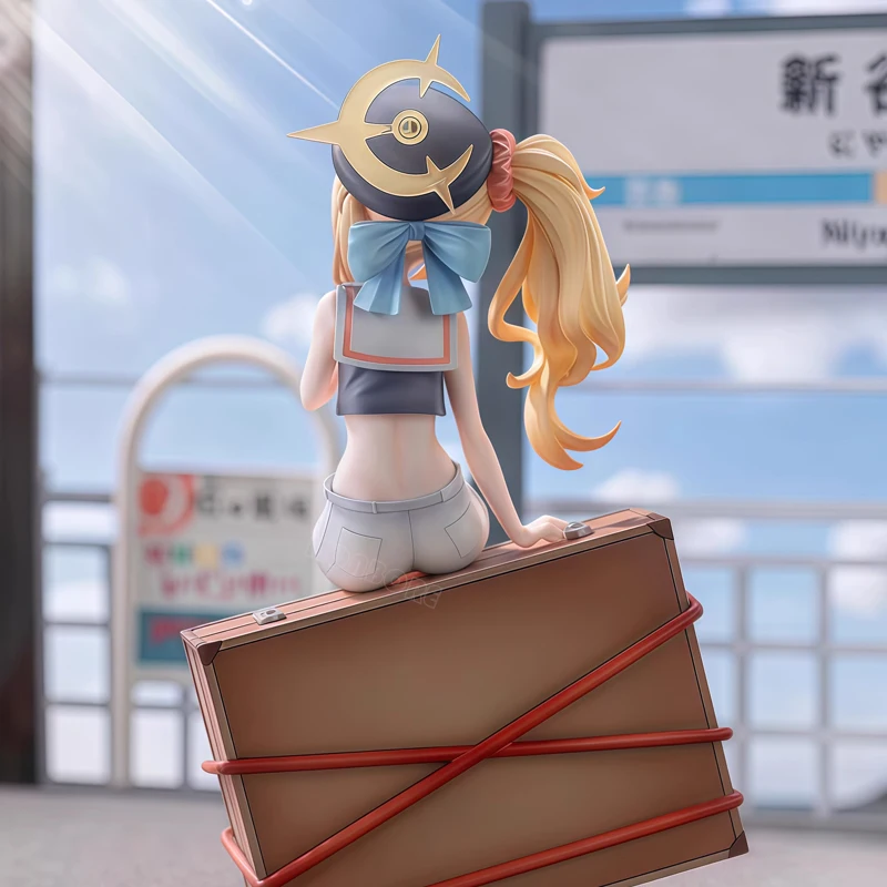 16 سنتيمتر الأزرق الأرشيف البروفيسور متعجرف أنيمي فتاة الشكل Ichinose Asuna/Plana/Niyaniya Kyouju/Asuma Toki عمل نموذج لجسم ألعاب الدمى #4