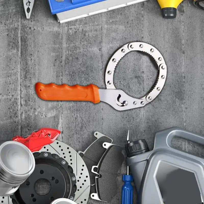 

Adjustable Oil Filter Pliers Oil Filter Removal Installation Adjustable Pliers Handcuff Design Precise Fit Vehicle Maintenance