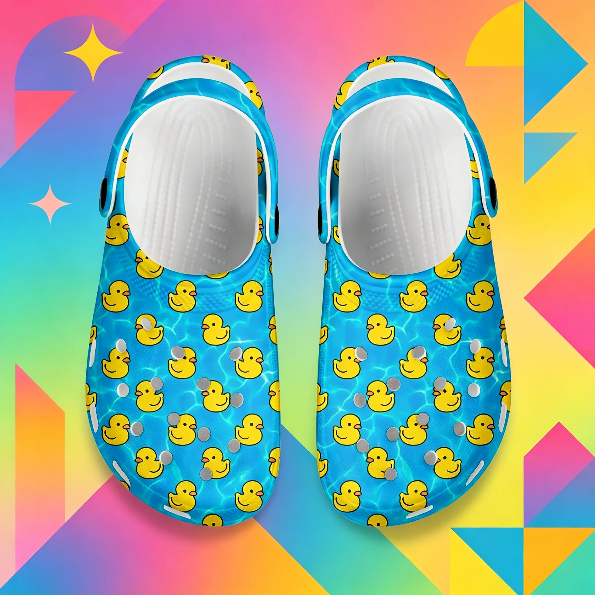 Cartoon Duck 3D Print Clogs Un - đánh giá và giá 3D Printing Outsole