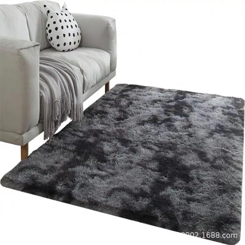 

Tie-Dye Gradient Long Velvet Carpet for Luxurious Living Room Décor