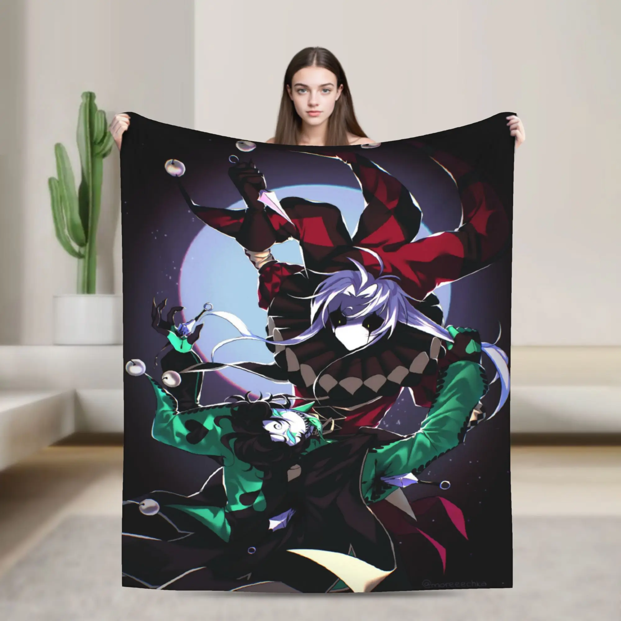 The Freak Circus Soft Blankets  Travel Plush Throw Blanket Print Couch Chair Flannel Bedspread Sofa Bed Cover