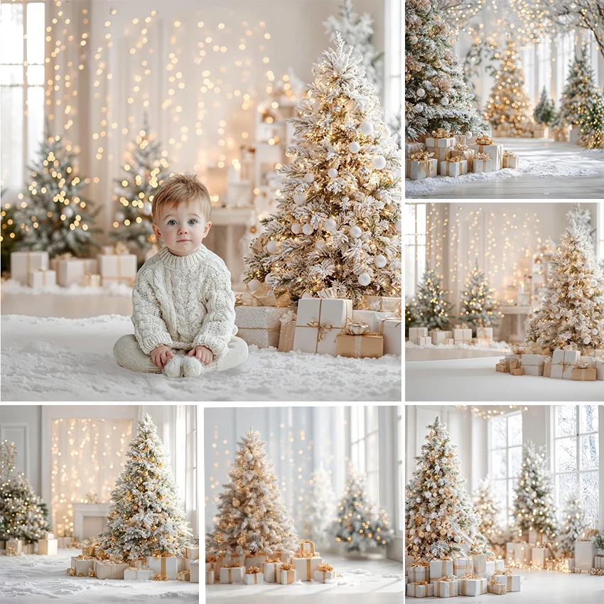 Photography Lighting White Background - Photography Background White Christmas Bokeh Lights