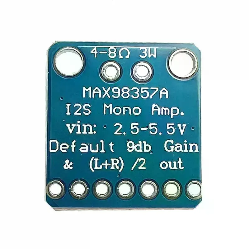 MAX98357A Audio Amplifier Module 3006 I2S 3W D Class Audio Amplifier Without Filtering For DIY Speaker Audio Projects
