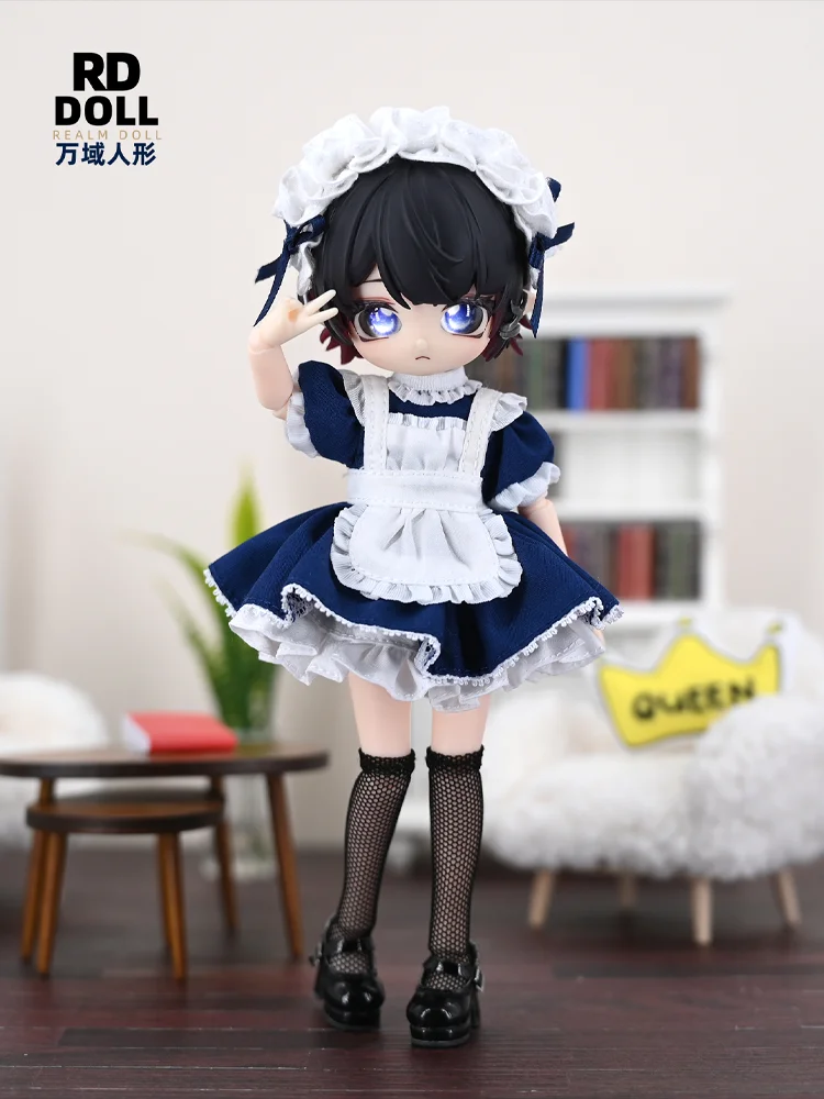 مجموعة Wanyu Hominid "يوم الخادمة" - ملابس دمى BJD كبيرة الحجم بمقياس 1/6 لجسم MJD OB11 Escape Body Moonlight والجسم الميتاني