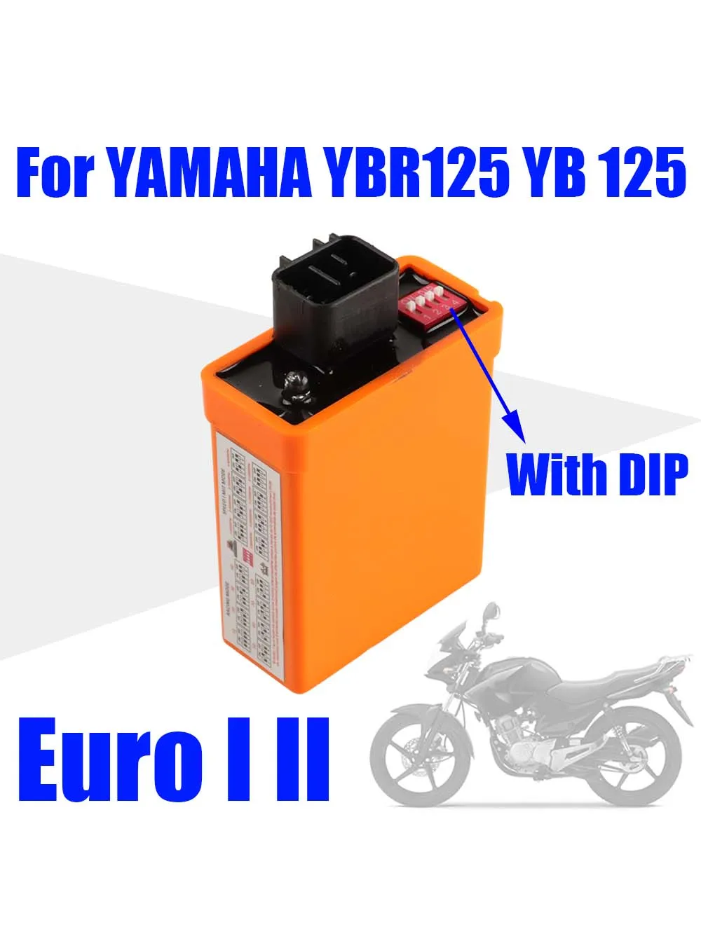 Do YAMAHA YBR125 YBR 125 Euro I II YB 125 YB125Z Części motocyklowe CDI Zapłon Racing CDI Zapalnik Regulowane ograniczenie prędkości — zdjęcie 2