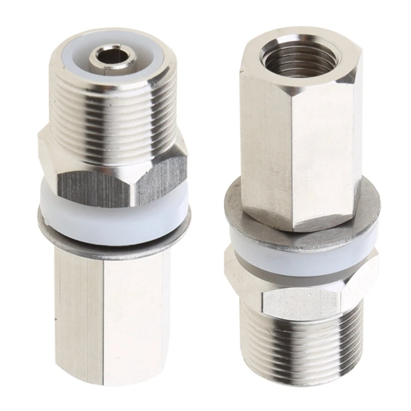 S216 3/8 '24เพื่อ SO239ที่เสียบเสาอากาศอะแดปเตอร์ (ดังนั้น-239) 3/8-24เกลียวที่เสียบเสาอากาศอะแดปเตอร์อะไหล่