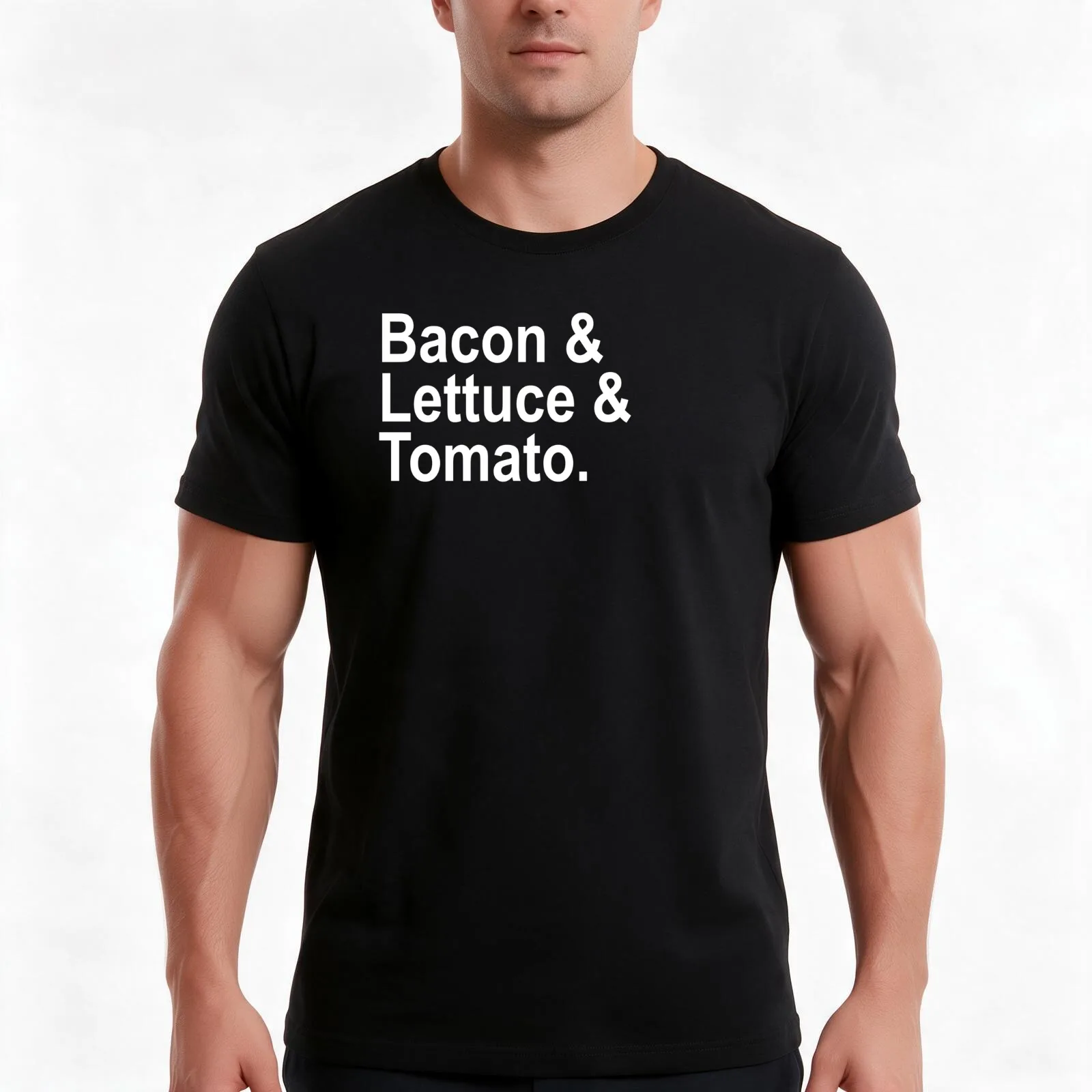 Bacon & Lettuce & Tomato. - Solar Opposites T-Shirt, Summer Casual Cotton Tee, Oversized Streetwear Tops, Vintage Graphic Print