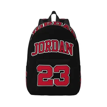 Num 23 J-Jordan ティーン向け 学生 スクール ブックバッグ キャンバス デイパック 小学校 高校 大学 トラベルバッグ