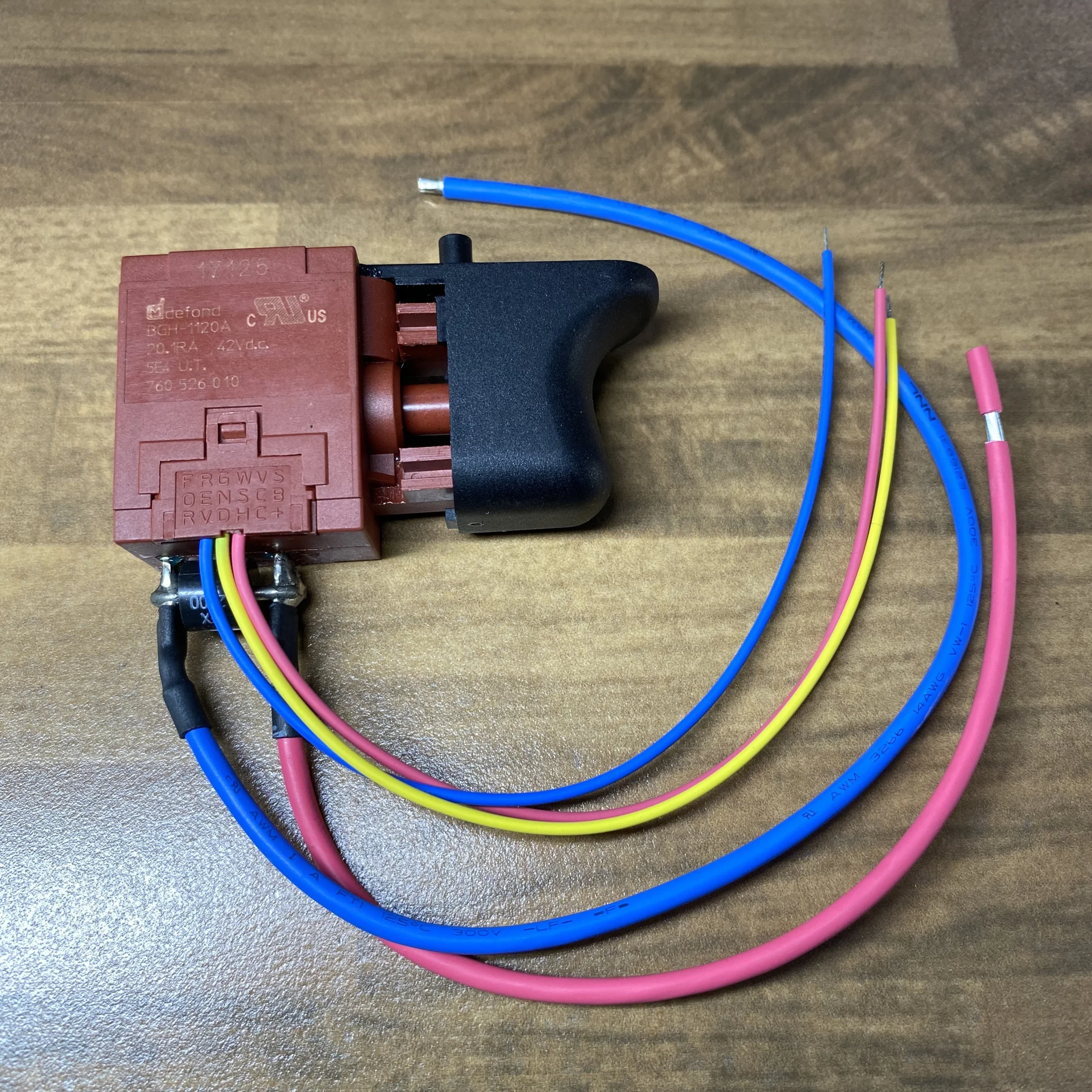 BGH-1120A 42VDC 20.1RA  760526010 Drill switch