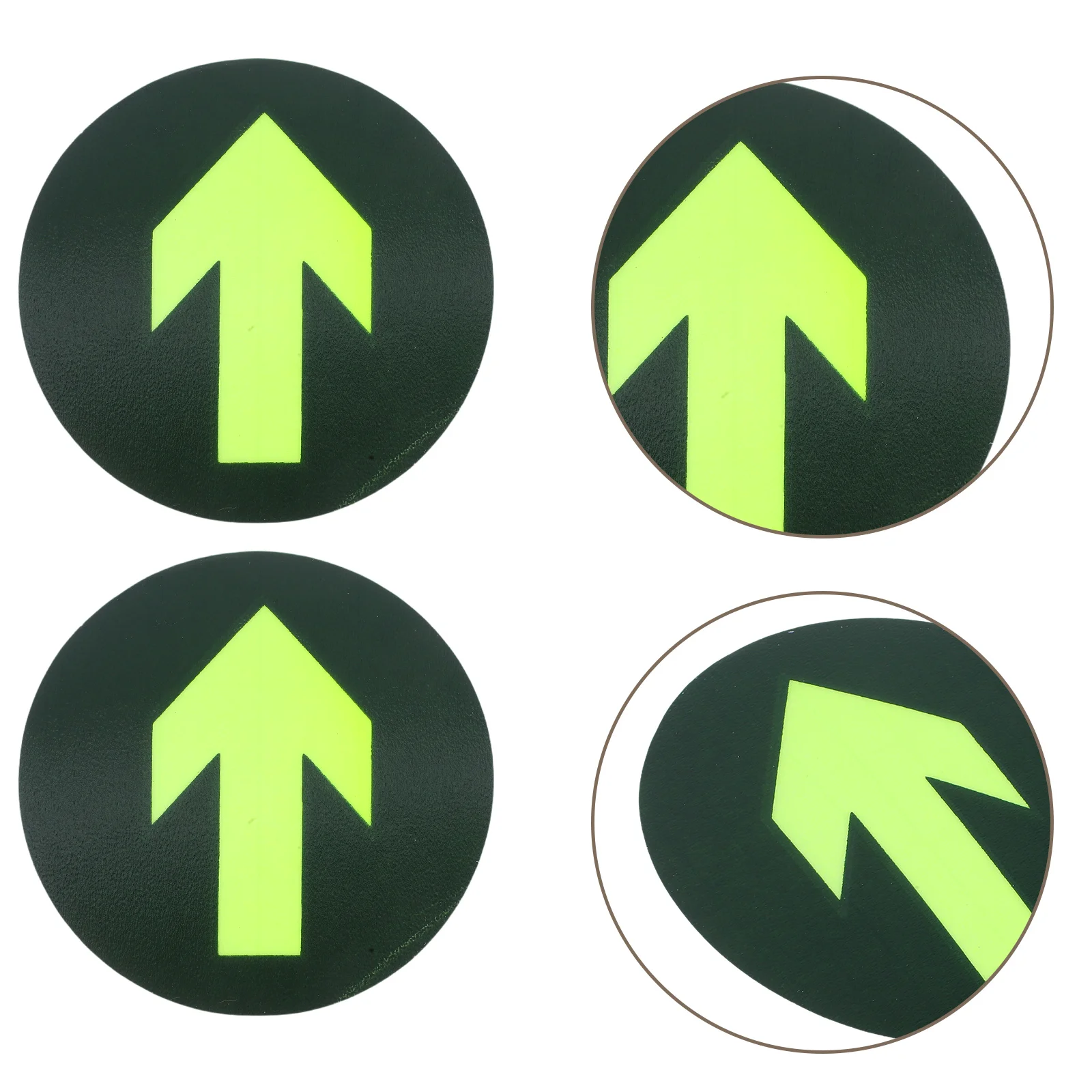 

Luminous Safety Instructions Adhesive Wall Marking Directional Signs Floor Sticker Decal