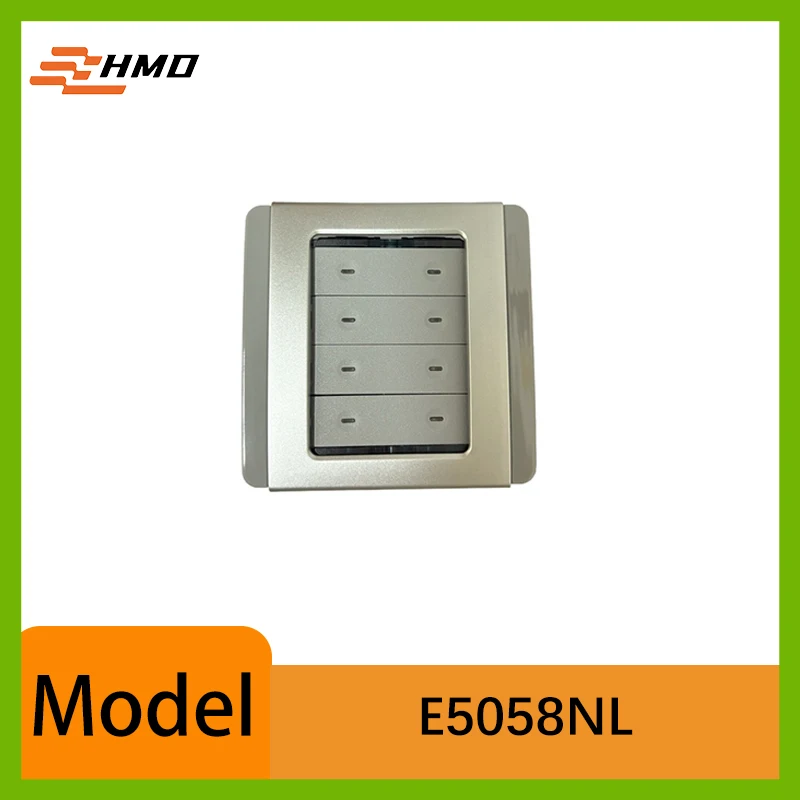 E5058NL C-Bus NEO 8 Key Smart Control Panel Programmable Lighting HVAC System Switch