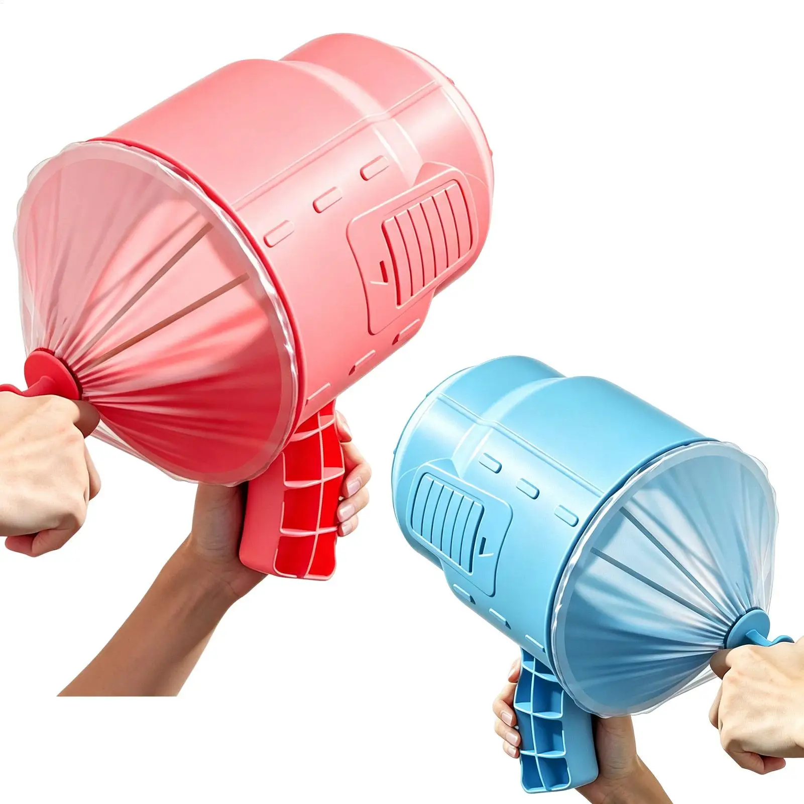 Air Cannon Toy Handheld Battery-Free Family Party Game Outdoor Sports Toy for Boys Girls Daycare Birthday Holiday