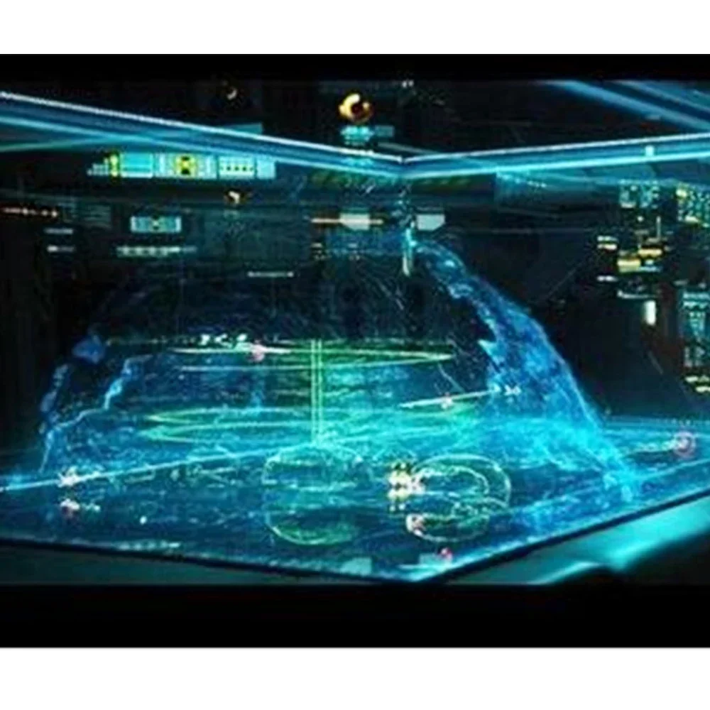 3D Holographic Gauze Hologram Mesh Projection Screen for Pepperscrim Projection