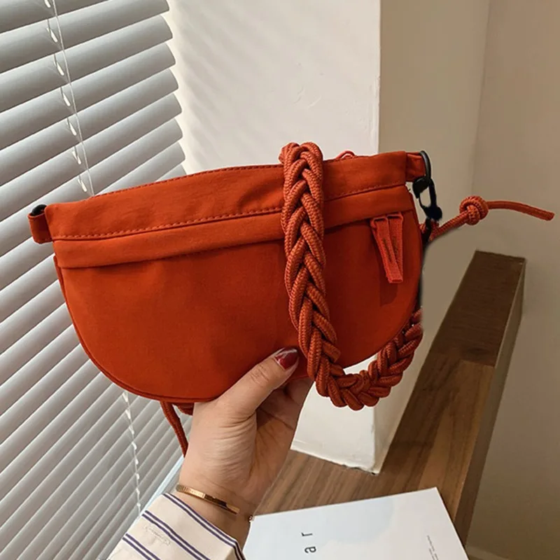 Shoulder Bags for Women Casual Solid Fashion Simple Cute Pendant Women's Design Handbag Spring New Female Crossbody Bag