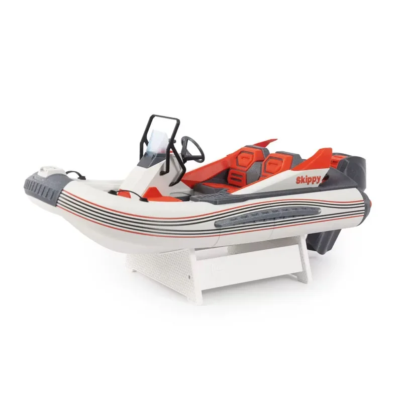 RC Jet Boat Modelo Kit, Modelo de Barco de Alta Velocidade, Brinquedo De Controle Remoto DIY, Racing Ship Assembly Kit, Modelo Elétrico, Presente