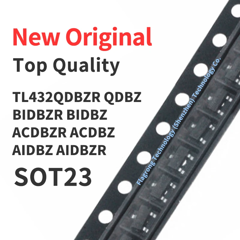 100 Pieces TL432ACDBZR TL432IDBZR TL432QDBZR TL432AIDBZR SOT23 Chip IC New Original