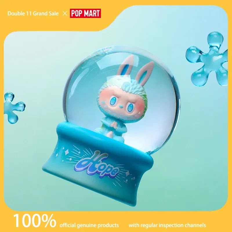 

Genuine Pop Mart The Monsters High Energy Ahead Blind Box Crystal Ball (Labubu) Birthday Gifts For Girls Surprise Box Mysterious