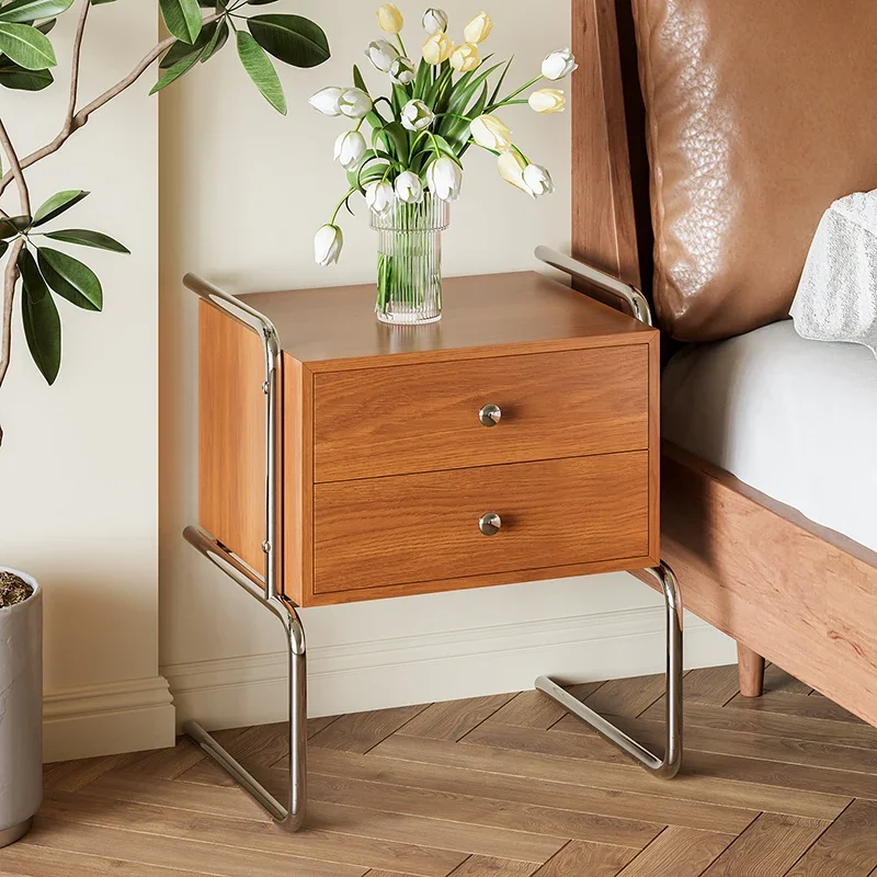 

Italian Design Bedroom Nightstands Bedside Tables Storage Luxury Cabinet Nightstands Sideboards Home Furniture Criado Mudo LLNS