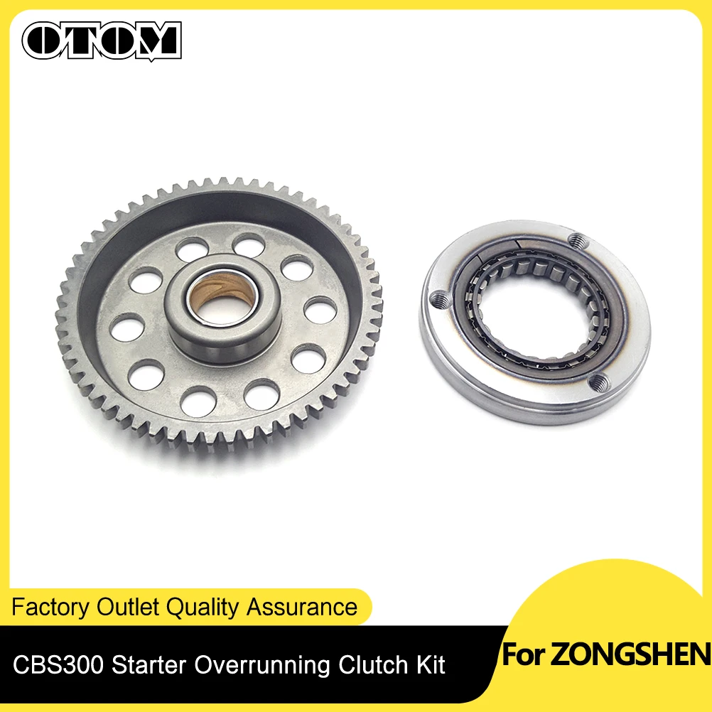 OTOM-arrancador de motocicleta para ZONGSHEN ZS174MN-3, Kit de engranaje de transmisión de embrague, accesorios de 4 tiempos, ZS172FMM-3A, CBS300