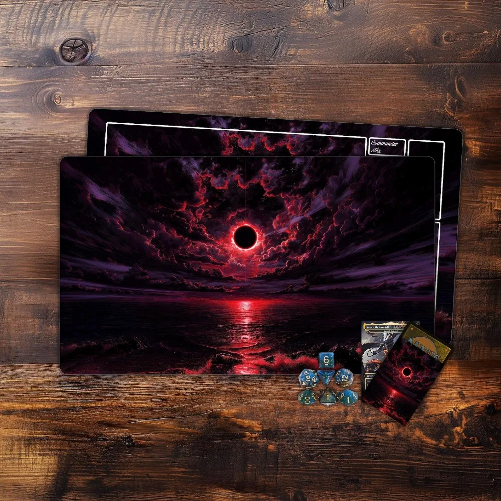 Apocalyptic MTG Playmat Gift for Mtg Game Lovers - Perfect Birthday/Game Night Present,TCG Playmat,Trading Card Game Accessories