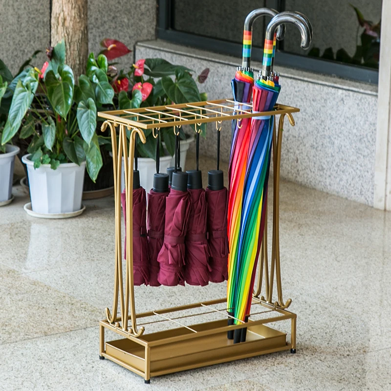 Home creative raingear umbrella rack God tool umbrella bucket door hotel lobby umbrella rack