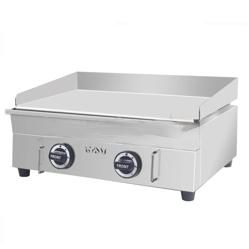 2020 New Product 54CM Cooking Size Stainless Steel Gas Griddle Commercial