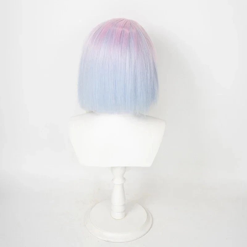 2026 Anime Cyberpunk Edgerunners Lucy Cosplay wig Multi Colors Heat Resistant Synthetic Hair Wigs   XZ8E3