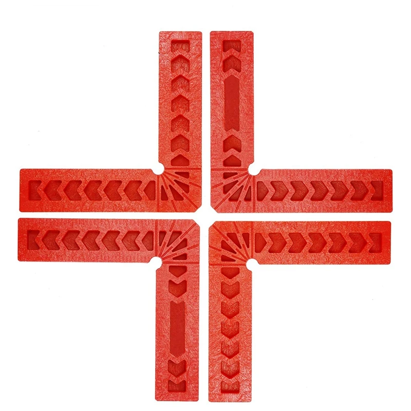 포지셔닝 사각형, 직각 클램프, 목공 목수 코너 클램핑 사각형 도구, 4 인치, 90 도, 8 개