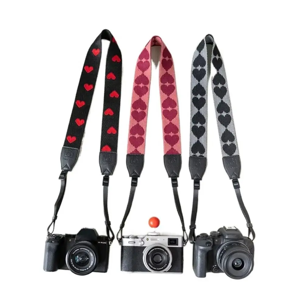 

Adjustable Camera Strap Belt Wear-resistant Anti-fall Vintage Camera Strap Universal Portable for Nikon/Fujifilm/Canon/Sony