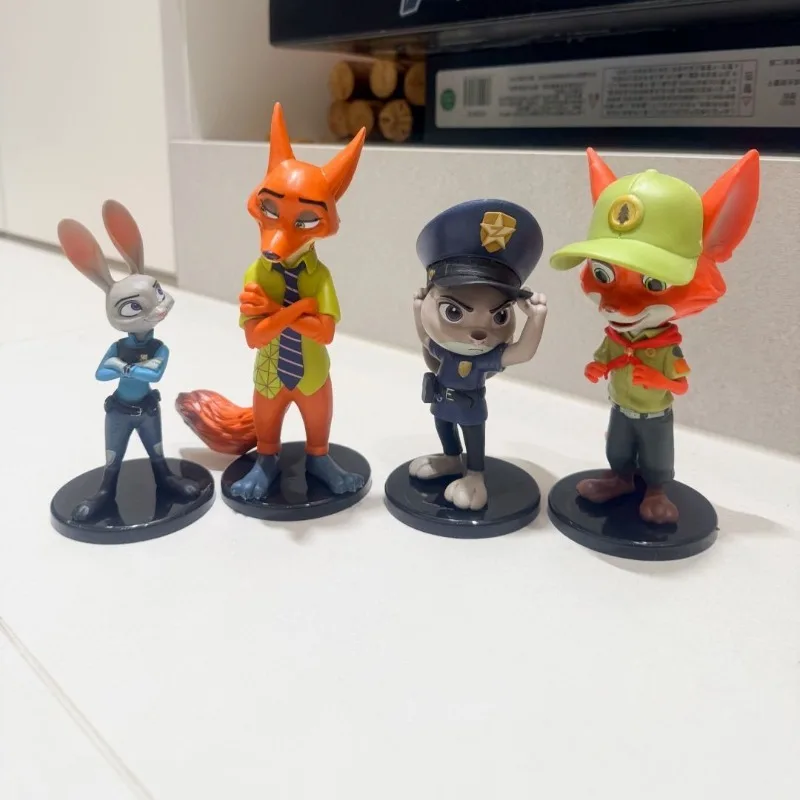 Kawaii Nick ornement Anime Judy enfant jouet Figure boîte aveugle périphérie dans le véhicule chambre ornement Festival cadeau en gros nouveau