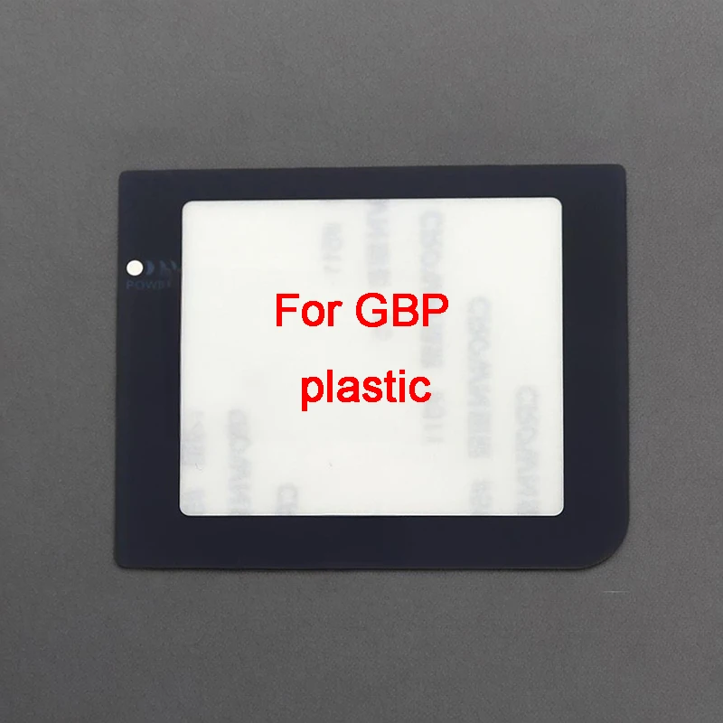 Yuxi กรอบกระจกพลาสติกสำหรับ gameboy 1ชิ้นสำหรับ GB GBA SP GBC GBL GBP LENS Protector W/adhensive Repair