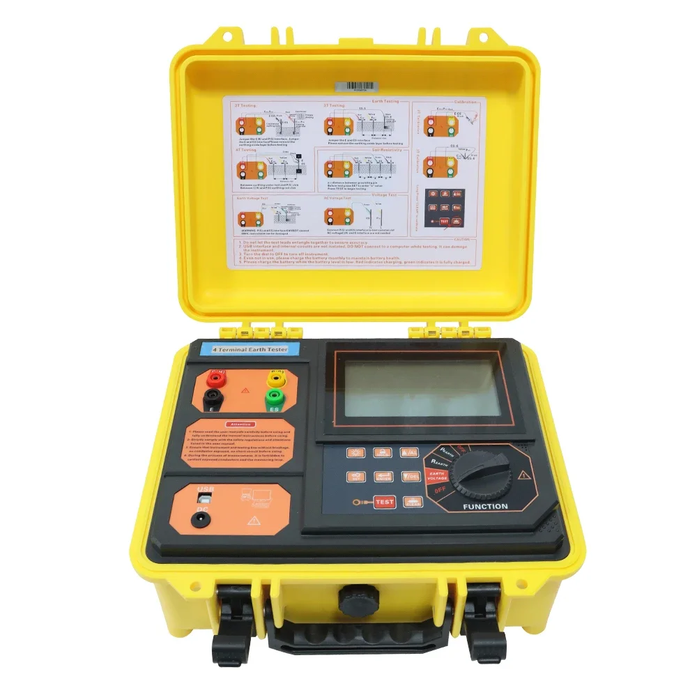 Factory Price High Profit Hotsale Precise Digital Ground Earth Resistance Tester with soil resistivity test