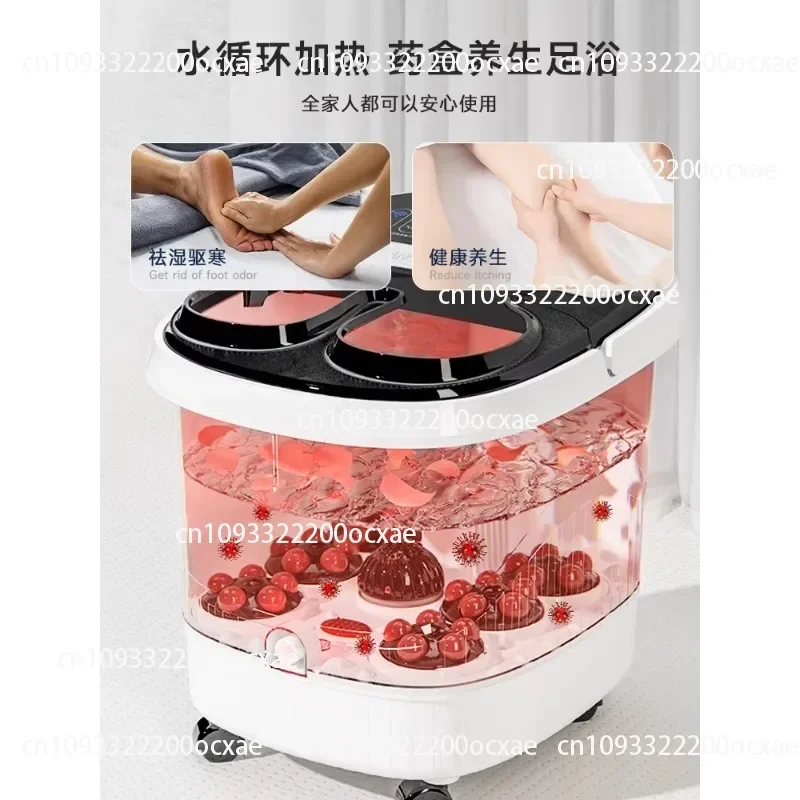 Foot Bath Basin, Foot Soaking Tub, Heated Constant-temperature Fully Automatic Foot Washing Basin